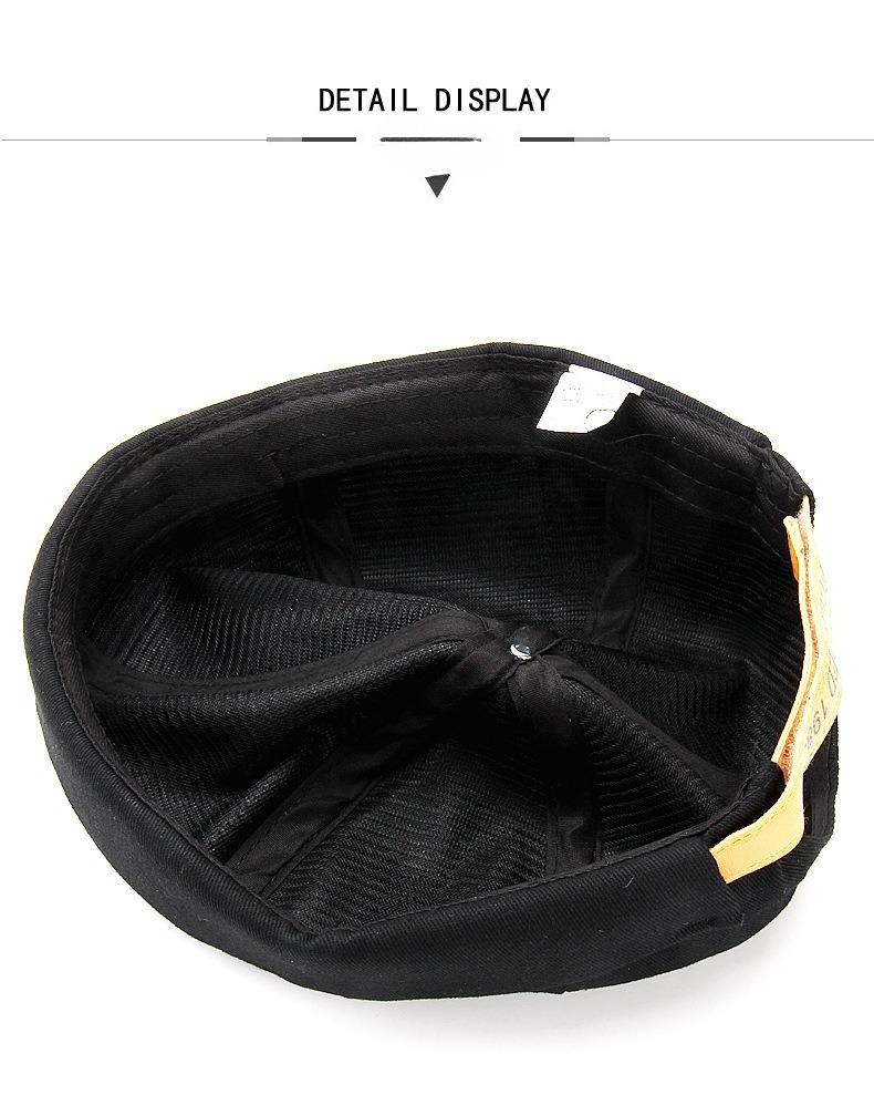 Men Women Brimless Skullcap Beanie Hat Autumn Winter Thin Landlord Cap Hip Hop Streetwear Docker Cap for Fashion Trendy