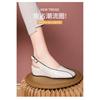 New Solid-color Soft-soled and Soft-top Wedge Heel Sandals for Women