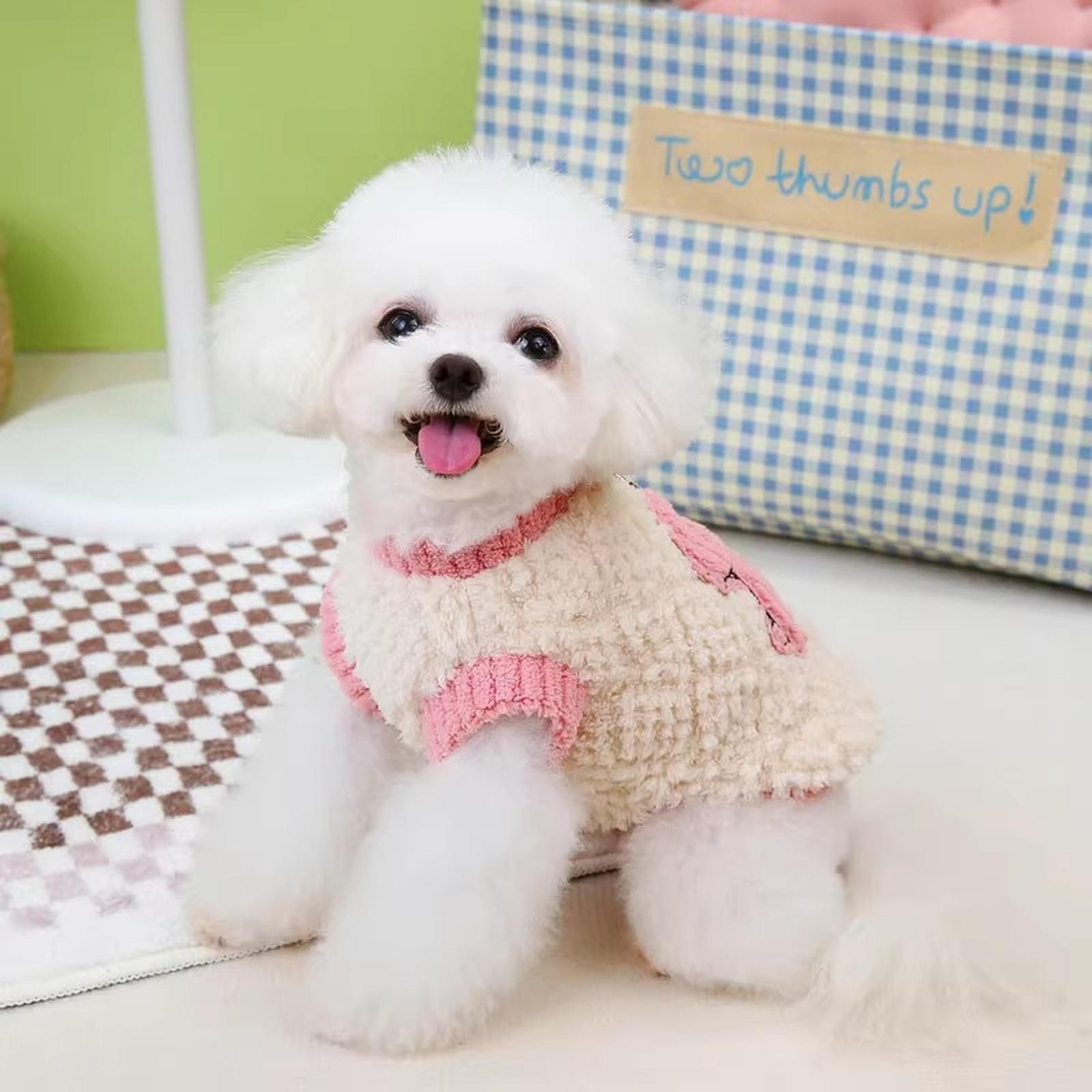 

Зимняя одежда для домашних животных: Теплый наряд для маленьких собак (Тедди, Бишон) & XL