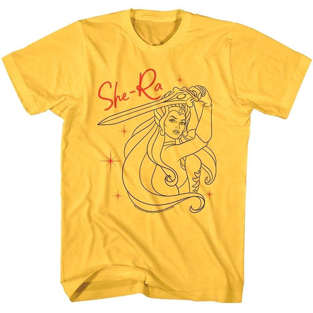 She-Ra Sword Swinging Men T Shirt XL