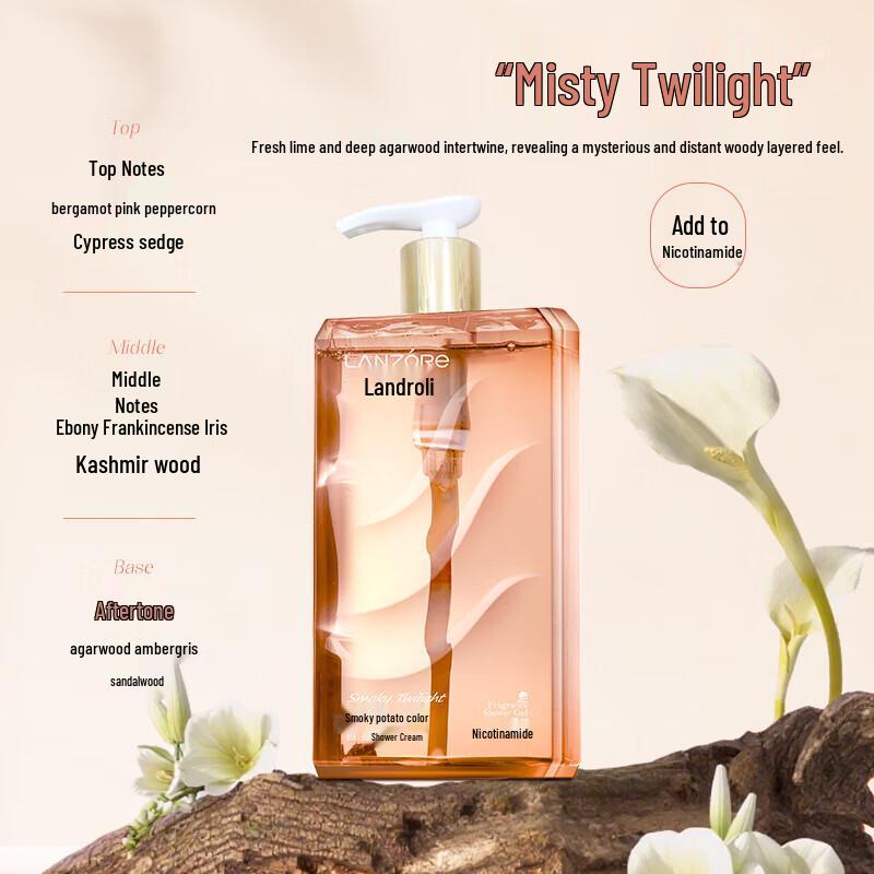 

Lan Zhuali Evening Clouds Scented Shower Gel 550ml