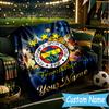 Custom Personalized Blanket Fenerbahçe Spor Soft Throw Blanket, Suitable for Family and Friends, Sofa Blanket,Home Decor Christmas gift