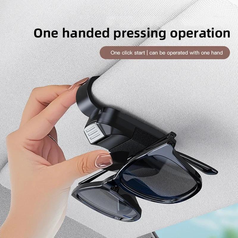 Lmn1 Car Glasses Sunglasses Storage Clip Sun Visor Clamp For VW GTI Rline Polo Golf Passat Tiguan Arteon Touareg CC Taigo Caddy T-ROC