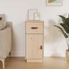 Vidaxl Cabinet, 34X40X75 Cm, Light Pine Wood