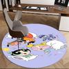 Powerpuff Girls Chair Mat Round Carpet - Home Decor, Office Rug