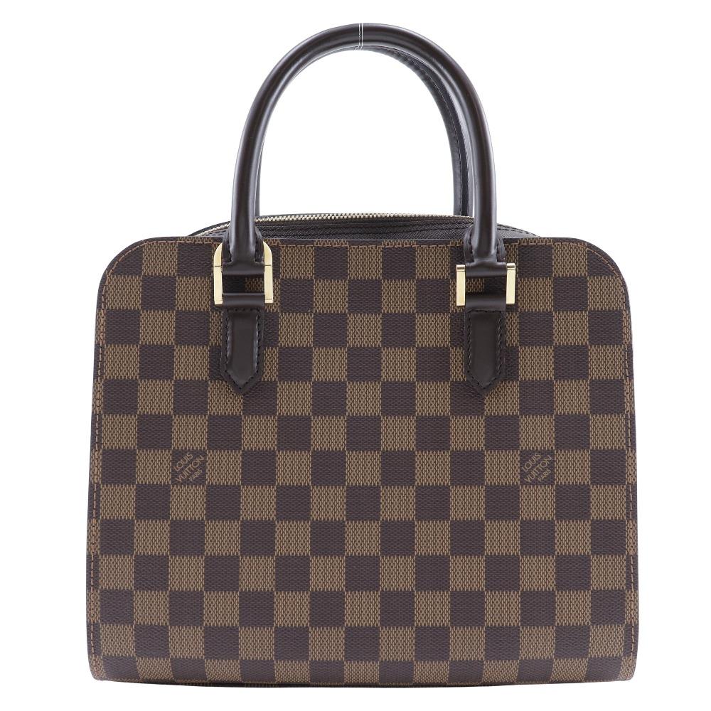 

LOUIS VUITTON Triana Handbag N51155 Brown Damier canvas Women Used