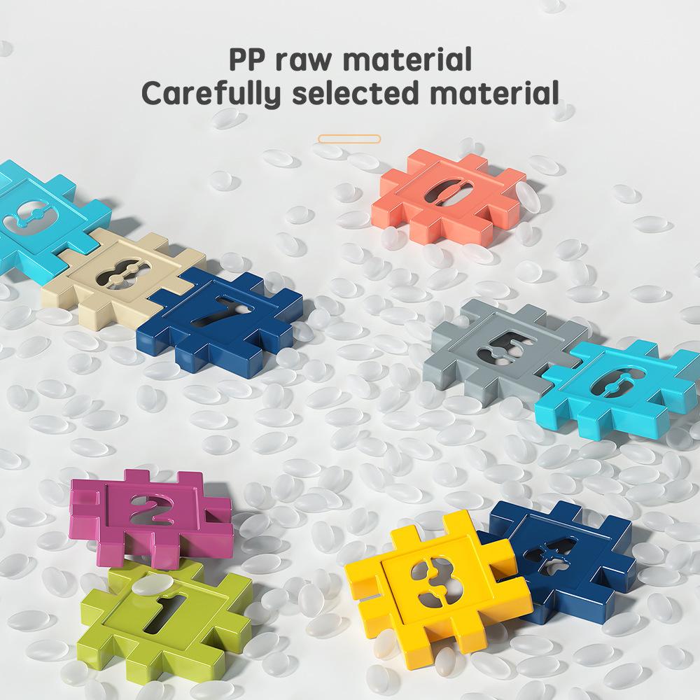 Diy Building Block Kindergarten Gifts 3-6 Years Old Educational Enlightenment Assembled Toys