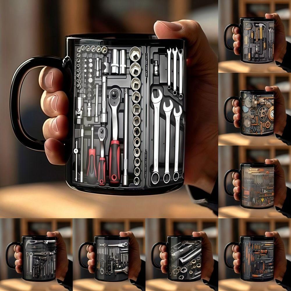 Ceramic Water Cup 325ml Mechanic Mug Funny Mechanic Coffee Mug Auto/Car Mechanic Gift