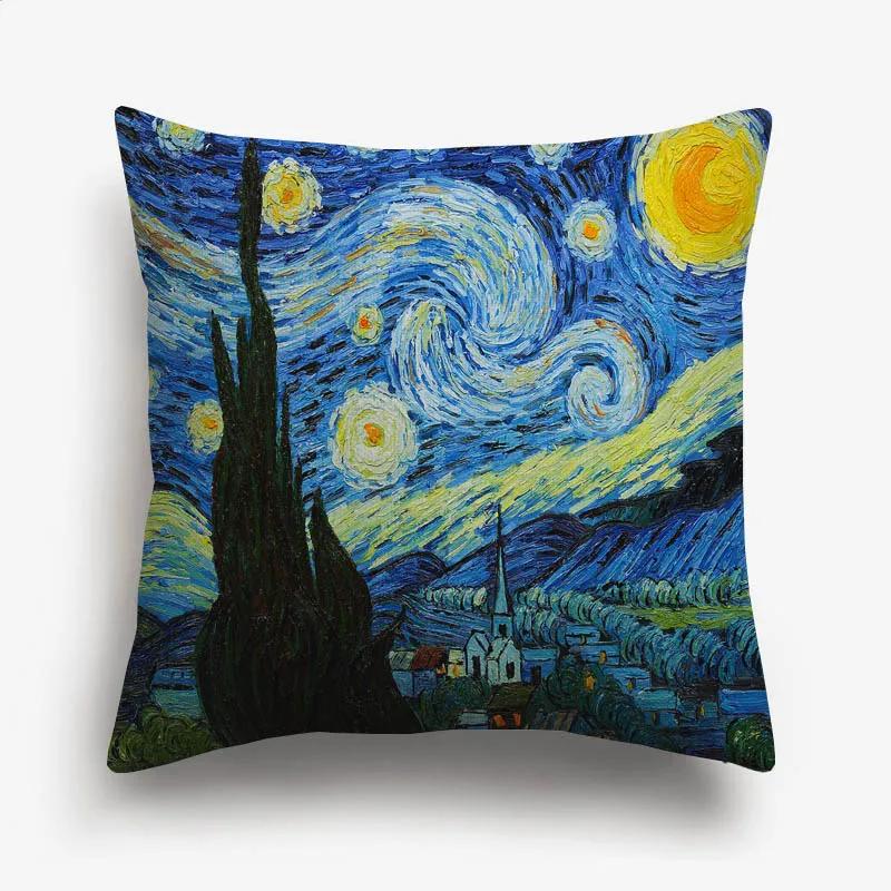 The Emperor Napoleon Cushion Covers European Neoclassicism Retro Vintage Portrait Oil Painting Decorative Pillows For Sofa