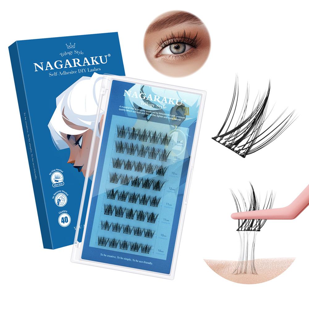 NAGARAKU No Glue Needed DIY False Lashes Without Tweezers
