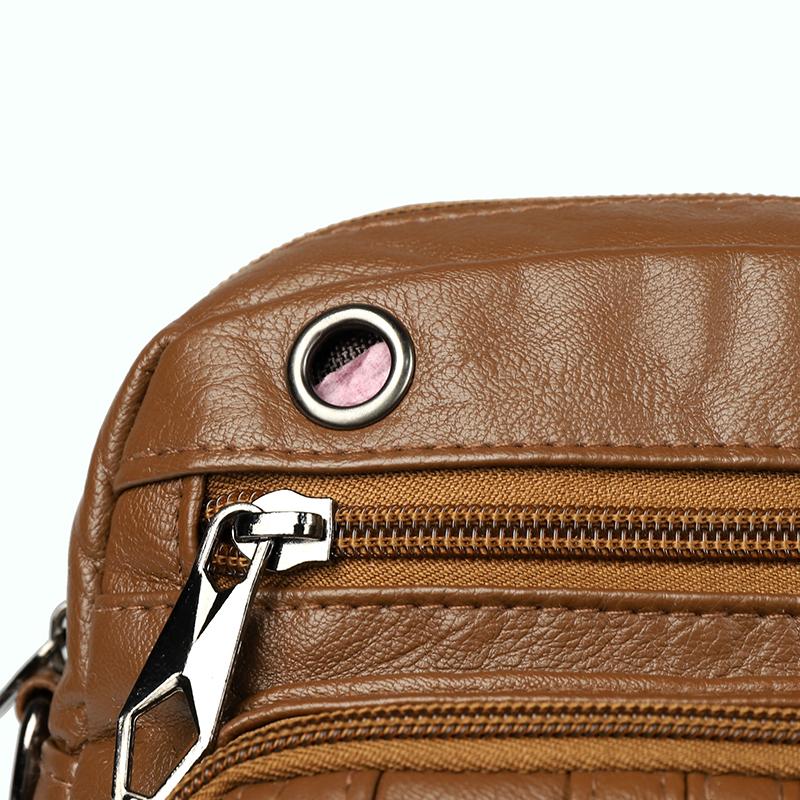 Crossbody Bag Women's Mobile Phone Bag Shoulder Bag Retro Small Square Bag