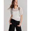 ELLE Women's Summer Hollow Knit Sweater