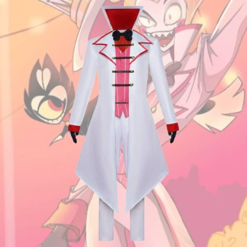 Hell Hotel Lucifer Costume In Devil King Lucifer Cosplay Outfit Fabric