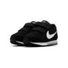New Nike MD Runner 2 Slip Resistant Cushioning Low Top Running Shoes Black White Infant And Toddler 806255-001