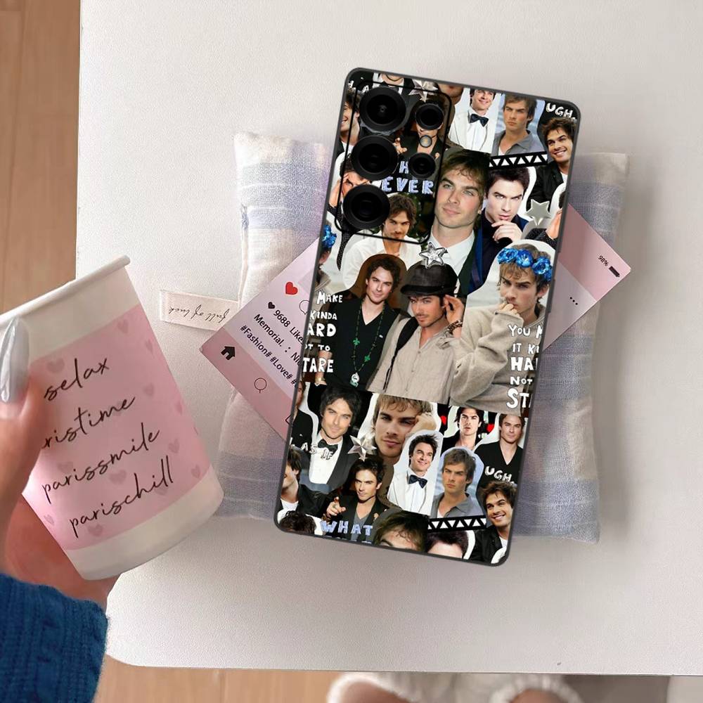 

The Vampire Diaries Damon Salvatore Phone Case For Samsung A 52 53 21 32 13 12 71 31 51 40 72 73 70 22 42 50 30 20 21 Shell Samsung A40