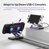6 In 1 Docking Station For Switch2 Cooling Base For Steam Deck/Rog Ally X/Legion Go/Msi Claw Adjustable Stand Custom Steam Deck