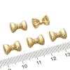 Copper Smooth Bow Tie Partition Bead For DIY Jewelry Making Craft Accessories