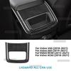Carbon Fiber Rear Storage Box Cover for Volvo XC60 XC90 V60 S60 2019-2021