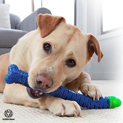Simulation Bone Pet Chew Toy, Detachable Dental Cleaning Teething Stick for Dogs, Chewing Training, Wholesale Dog Toy  Dog Items
