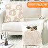 Loop Tufted, Three- Pumpkin Embroidered Pillowcase, Home Sofa Decorative Pillowcase.