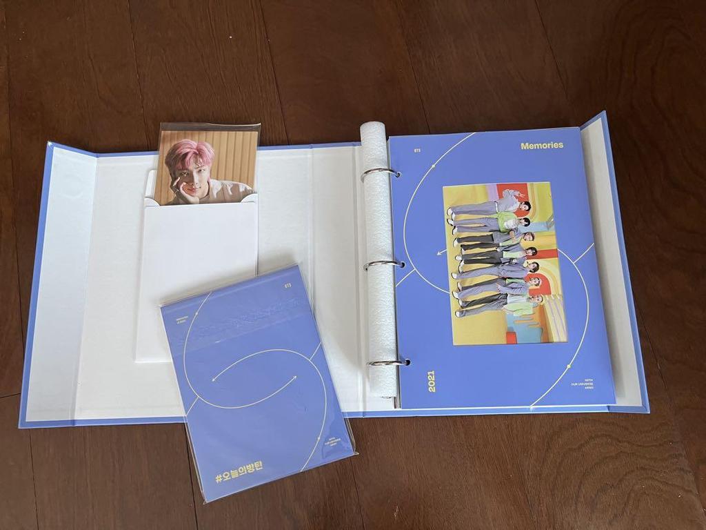 [USED] BTS Memories 2020.2021 Blu-ray & DVD (No Trading Cards)