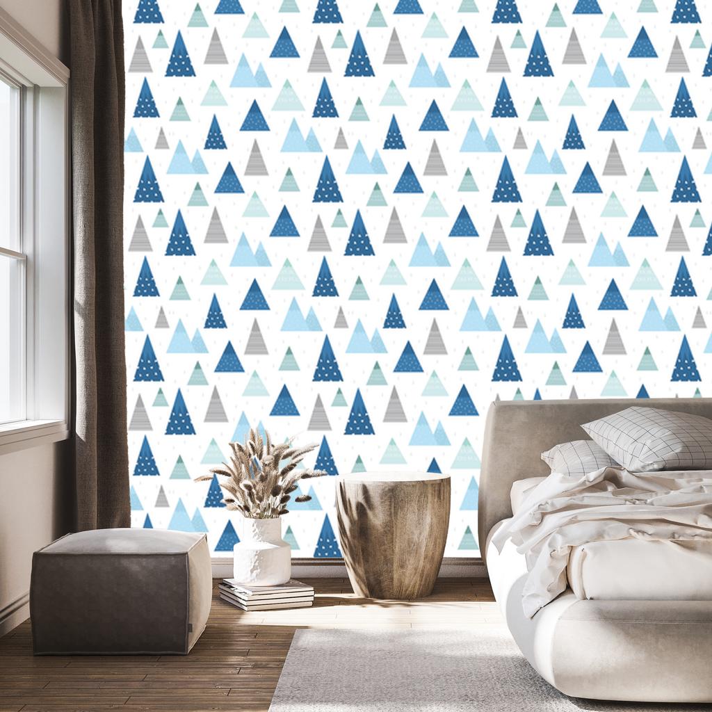 Mountain Pattern Wallpaper for Living Room and Bedroom 50x1000