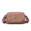 Kompaktní crossbody taška s více kapsami na zip pro muže a ženy