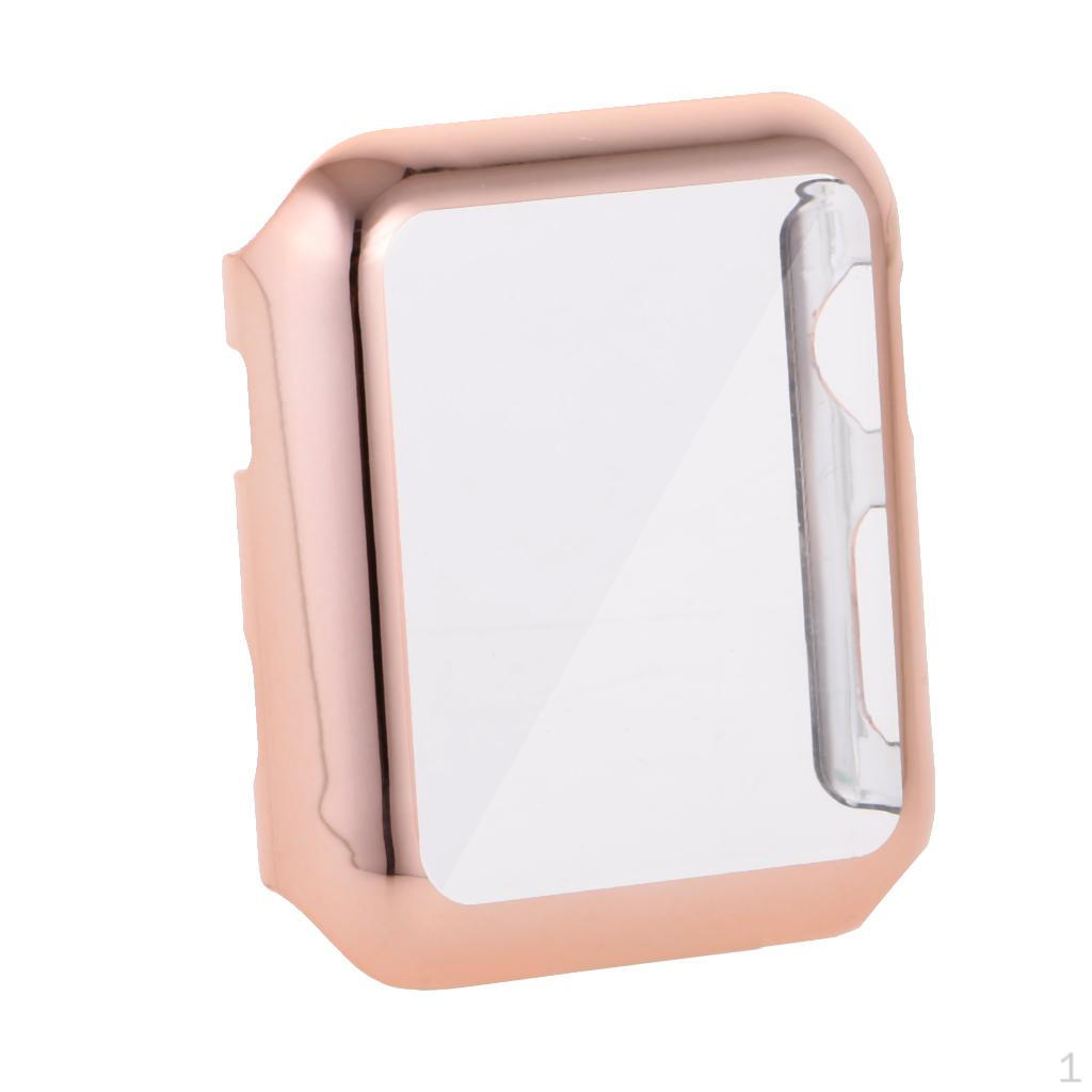 

Screen Protector Cover Case For Apple Watch Series 2 IWatch 2nd 42/38mm рожевий колір золота