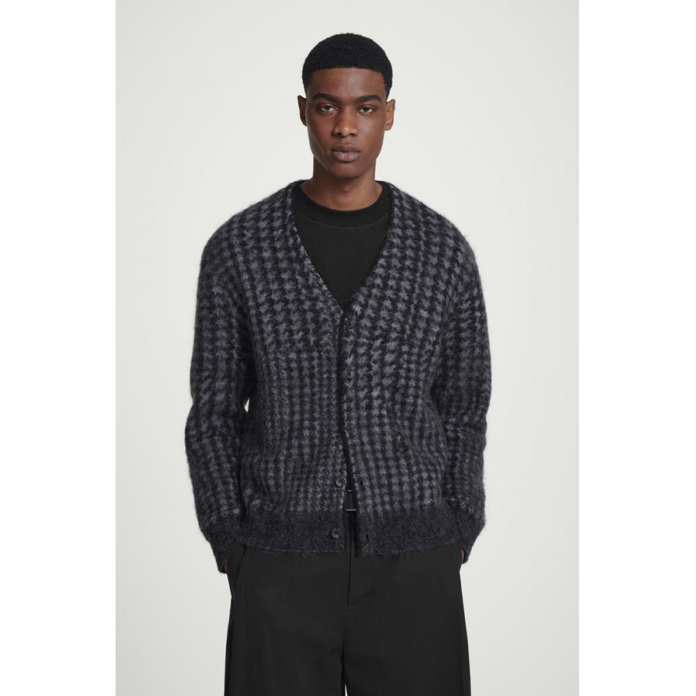 

Cos Japan Houndstooth Mohair Blend Cardigan BLACK HOUNDSTOOTH/S