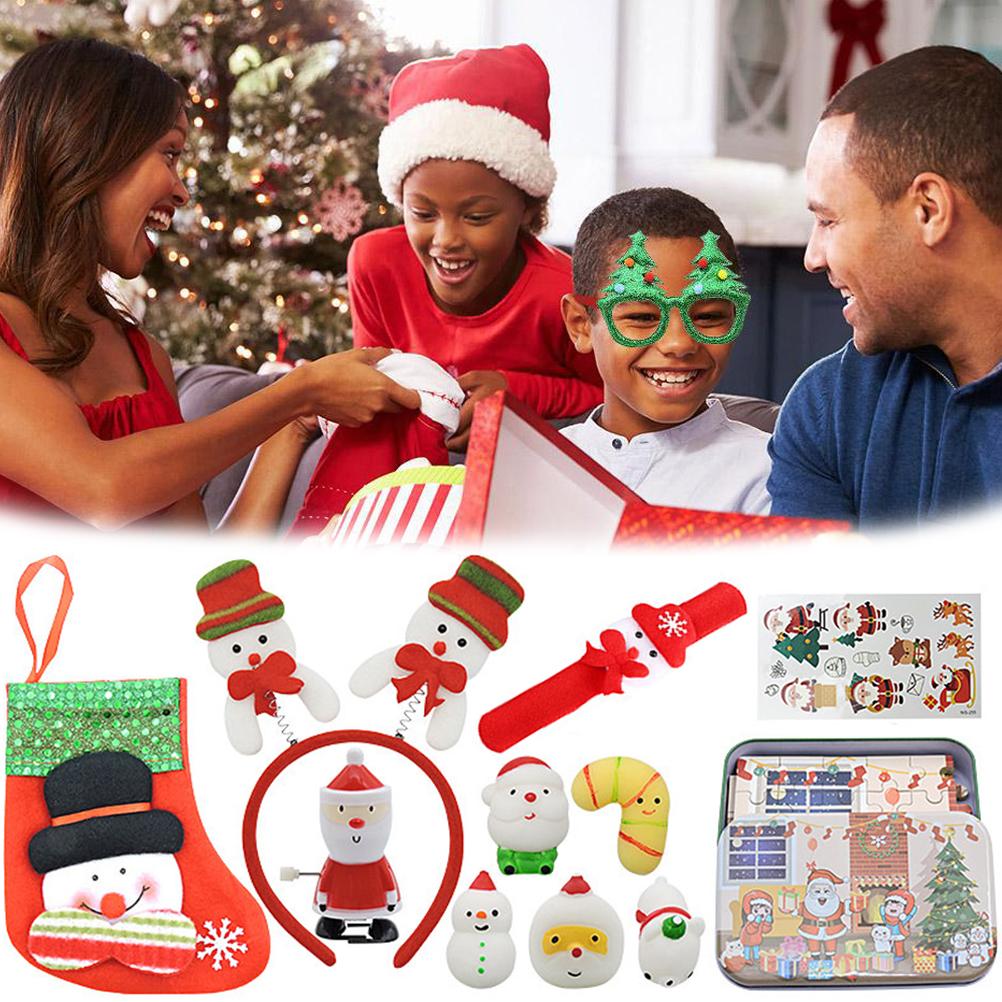 Christmas Stress Relief Kit Advent Calendar Gift Squishy Decompression Toy