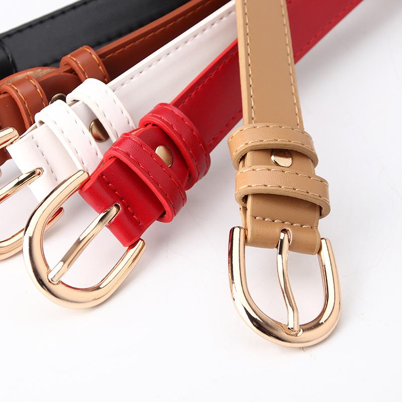 Women's Fashionable and Simple Needle-buckle Faux Leather Pu Belt, Trendy Women's Casual Jeans Belt, Women's Waist Belt