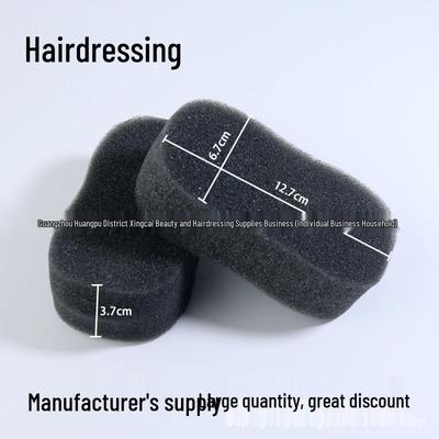 Éponge Capillaire Absorbante de Poussière de Qualité Professionnelle – Douce et Sûre pour la Peau, Idéale pour les Coupes de Cheveux et le Nettoyage Haute Densité.