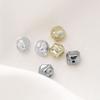 10Pcs/Pack 14K Gold Color Plated Metal Brass Irregular Shape Spacer Beads For DIY Handmade Bracelet Jewelry Making Accessories