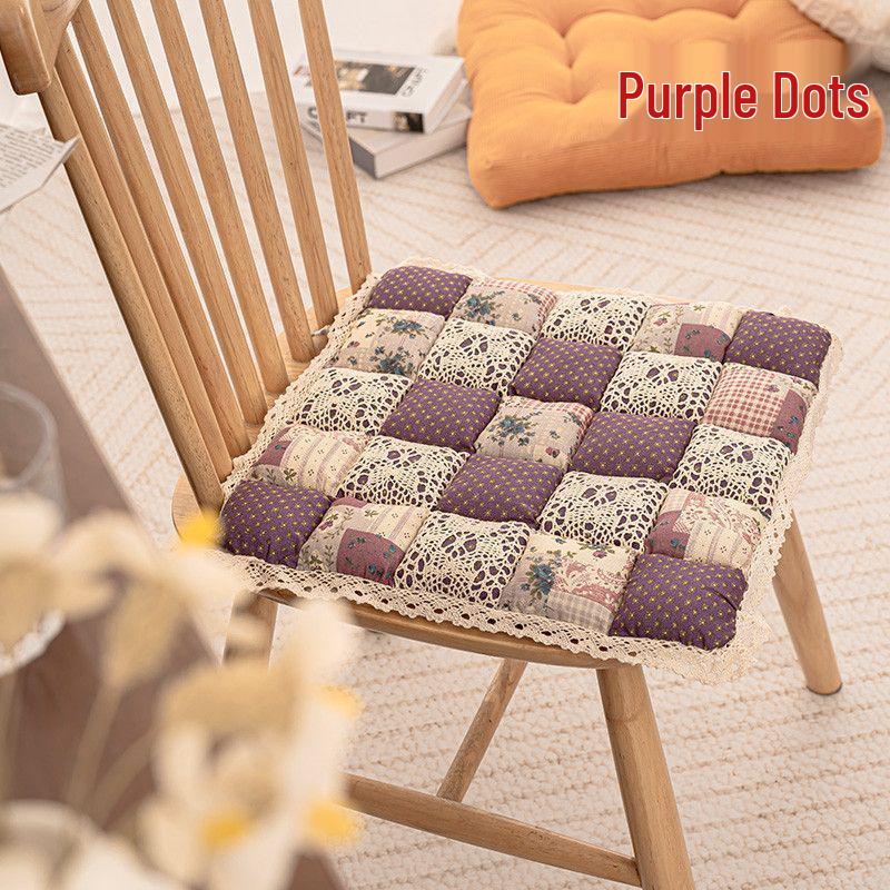 Lace Non-Slip Chair Cushion Pad for Dining and Living Room