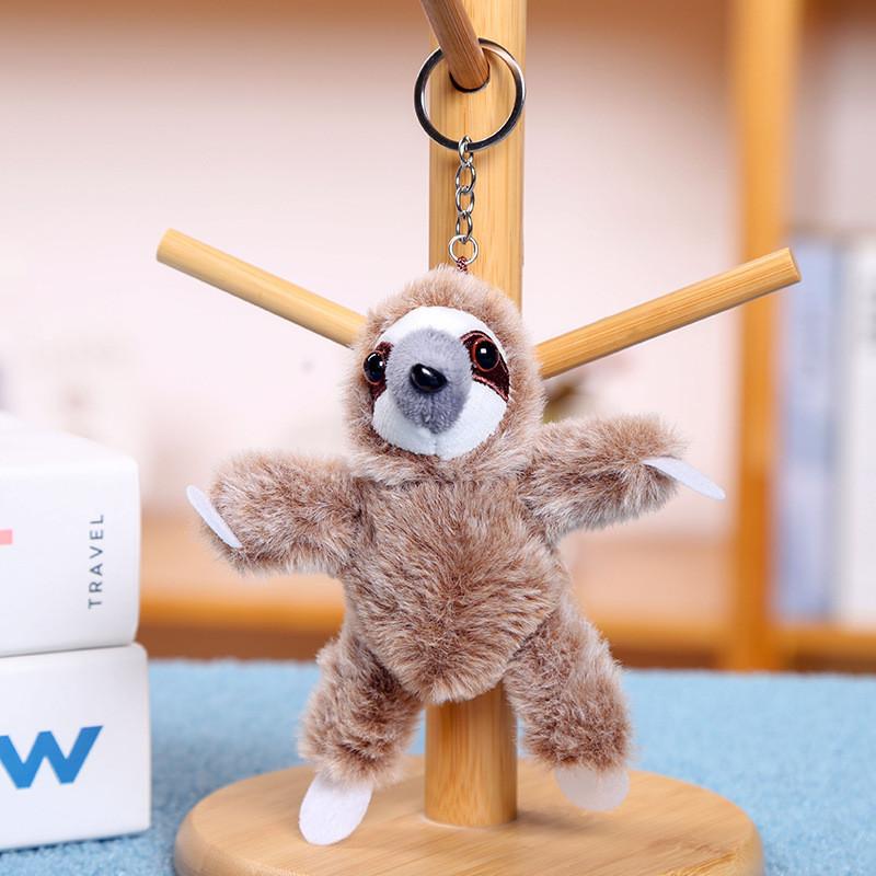 Folivora Keychain Plush Animal Soft Toy For Backpack Accessory And Gift Special