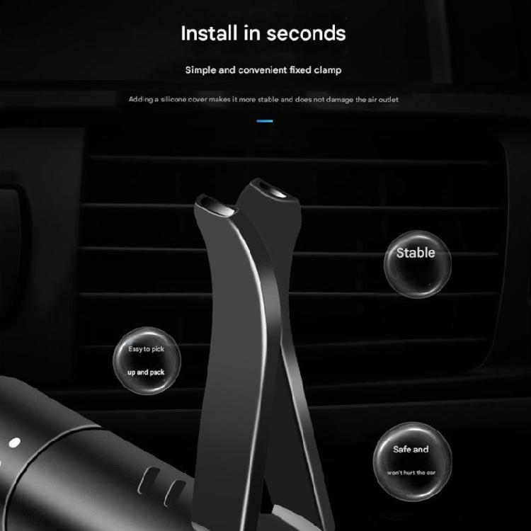 Decorative Aluminum Car Air Vent Clip Auto Air Freshener Outlet Clip Car Outlet Perfumes Auto Air Conditioner Clip