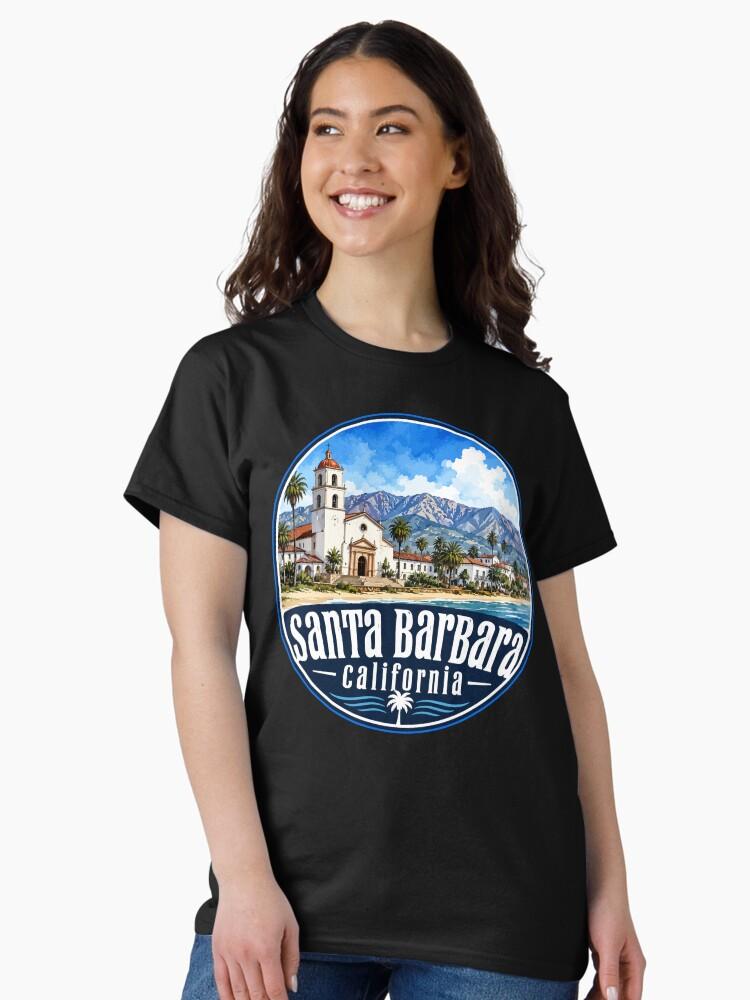 Barbara Santa Barbara California Coast Watercolor Classic T-Shirt