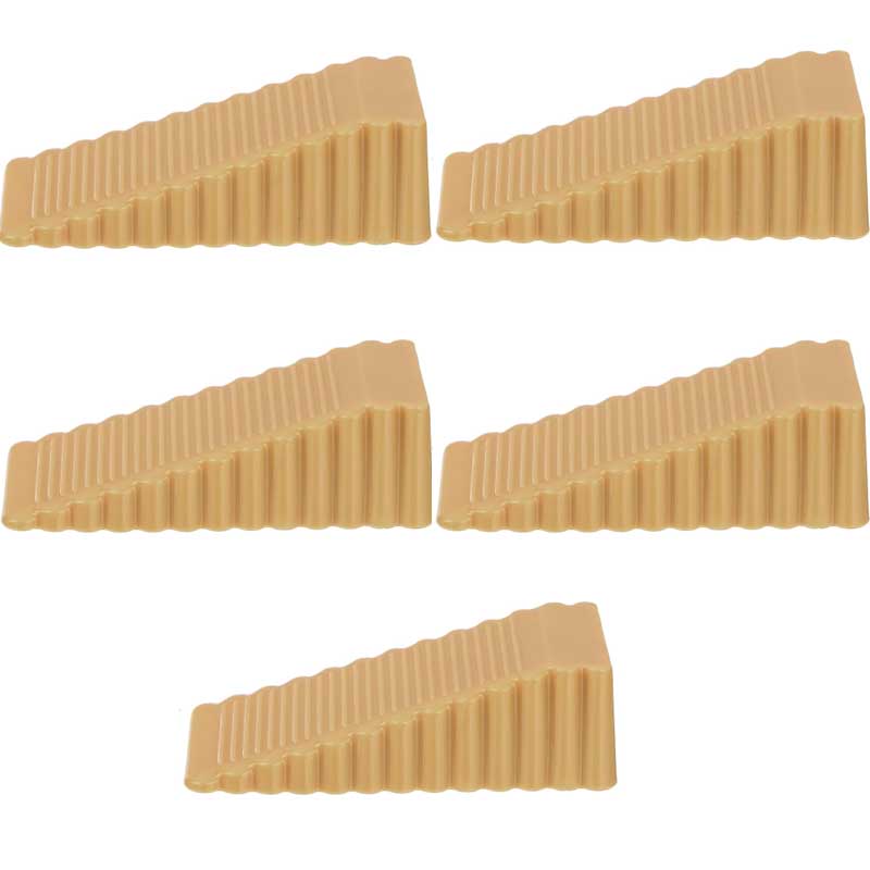 1-5pc Silicone Door Stop Wedge Safety Stoppers Reusable Shock Absorbent Home Office Anti-Folder Hand Door Stopper Anti-collision