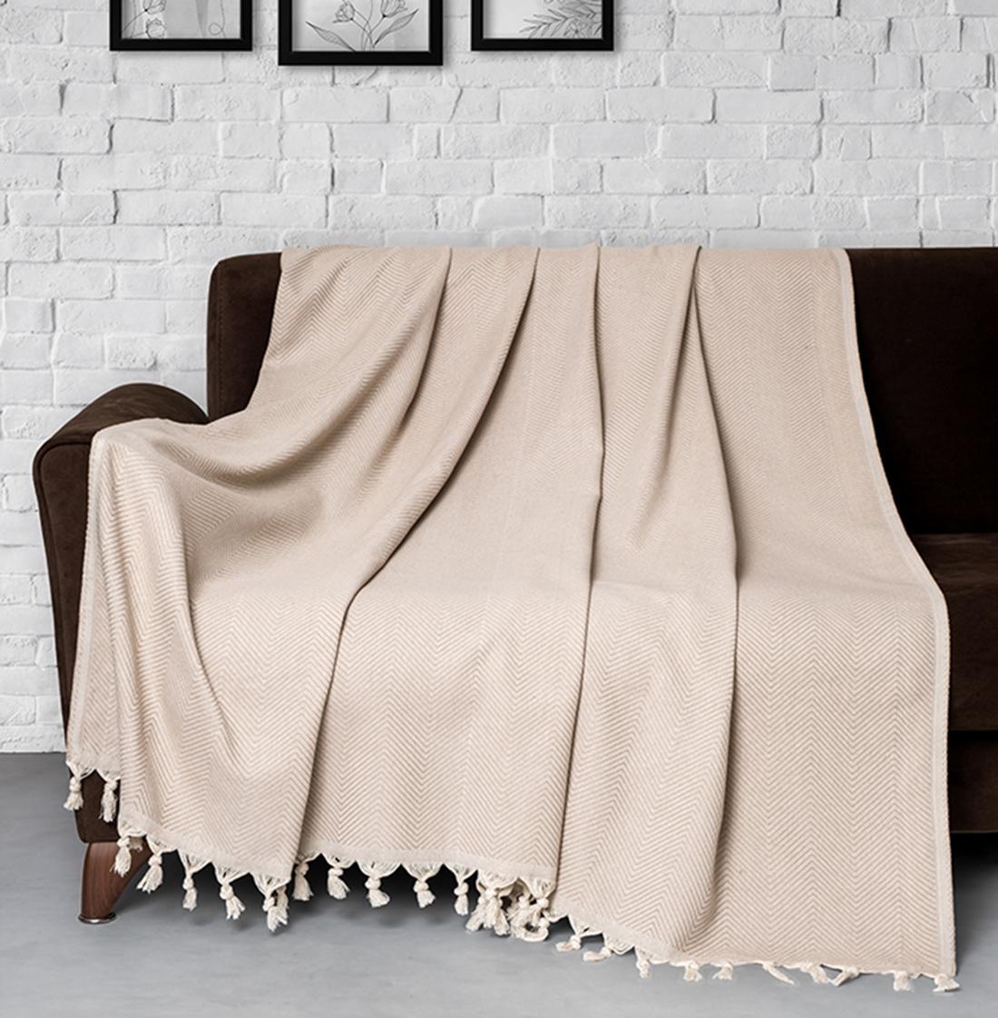 

Trendy Sofa Cover Beige 170x300 cm