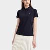 New FILA MODERN HERITAGE Polo Shirt Women's Legend Blue F11W321101FNV