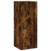 VidaXL Armoire murale chêne fumé 34,5x34x90 cm 828857