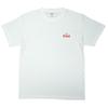 Orion Beer Cotton Fabric White White Black Black Back Hibiscus Logo Okinawa Unisex Local Shirt Standard Orion Hanagasa T-shirt T-shirt (XL, White)