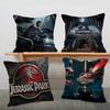 J-Jurassic P-park Illustration Personalized Picture Text Home Decorative Pillows Household Gifts 45x45cm