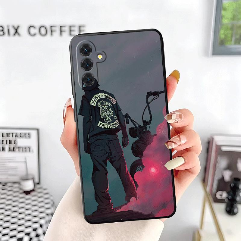 Sons Of Anarchy Soft Phone Case for Samsung A17 A37 A57 A16 A26 A36 A56 A15 A25 A35 A55 A14 A24 A34 A54 A13 A23 A33 A53 A52 A12