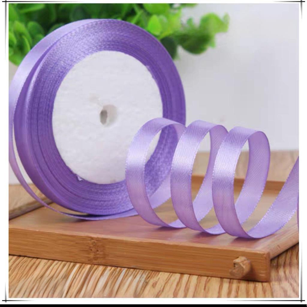 Wholesale 22 Meter/roll Stain Ribbon 1CM Polyester Ribbon for Gift Packing Wedding Party Decoration DIY Handmade Craft Supplies