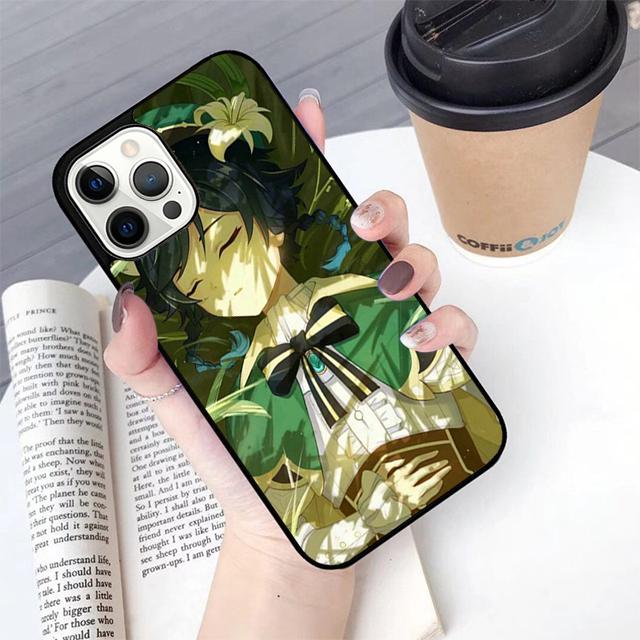 Genshin Impact Venti Phone Case For Apple iPhone 17 Air Pro Max Plus Coque For iPhone 17 Air 14 15 16 13 12 Max Cover