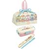 Skater Bento Box 530ml Movie Sumikko Gurashi 3 Antibacterial Fluffy Dome Lid for Women Made In Japan PFLB6AG-A