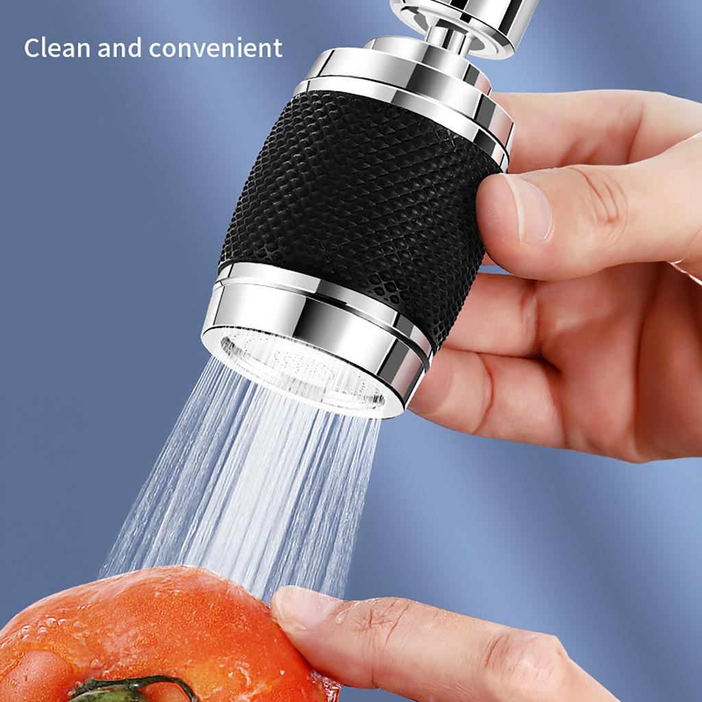Universal Faucet 360 Degree Rotating Faucet Filter 3 Modes Kitchen Filter Faucet Extender 3 Modes Kitchen Faucet Extender