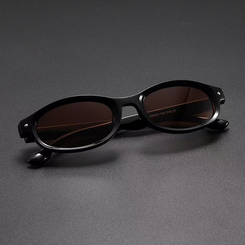 Personalized Fashion Trend Women Sunglasses Men Oval Small Frame  Sun Glasses Protection Vintage Female Uv400 Eyewear