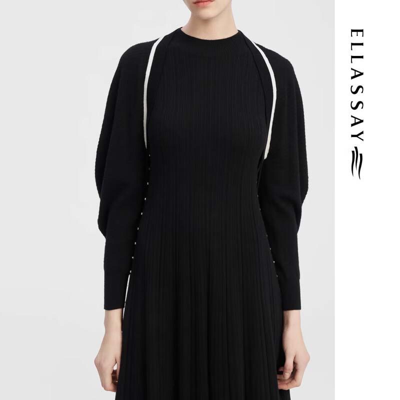 ELLASSAY Two-Piece Knit Midi Dress EWF344M01400